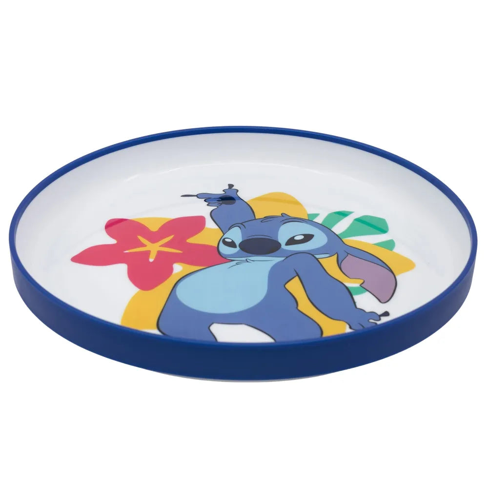 Disney Stitch Kinder Geschirr-Set 3 teilig Becher Teller Schüssel antirutsch - WS-Trend.de