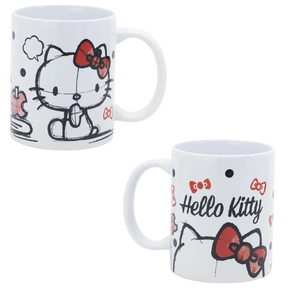 HEllo Kitty Keramik Kaffeetasse Teetasse Tasse Geschenkidee 325 ml - WS-Trend.de