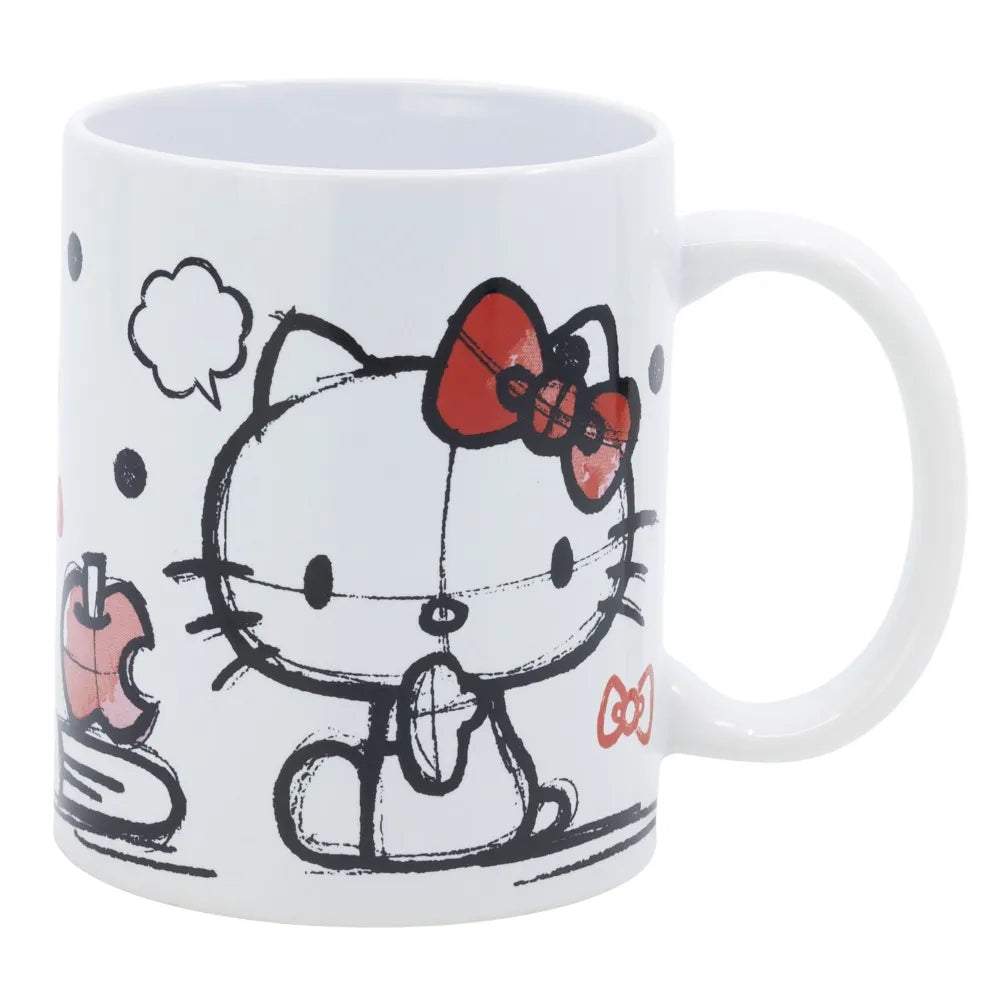 HEllo Kitty Keramik Kaffeetasse Teetasse Tasse Geschenkidee 325 ml - WS-Trend.de