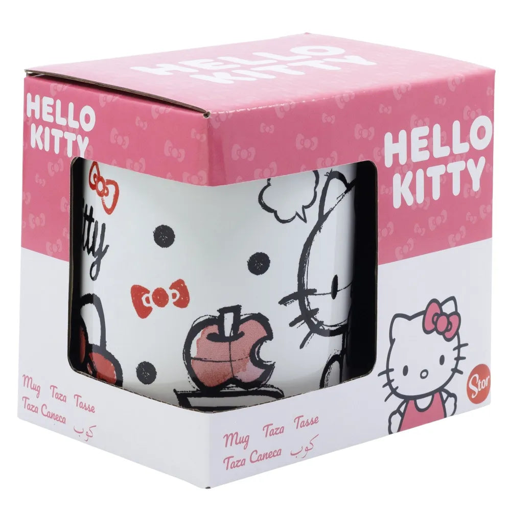 HEllo Kitty Keramik Kaffeetasse Teetasse Tasse Geschenkidee 325 ml - WS-Trend.de