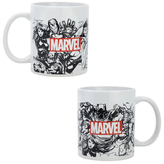 Marvel Avengers Kaffeetasse Teetasse Tasse Geschenkidee 325ml - WS-Trend.de