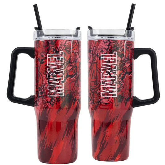 Marvel Avengers Edelstahl XL Iso Kaffeebecher Thermobecher To-Go 940 ml - WS-Trend.de