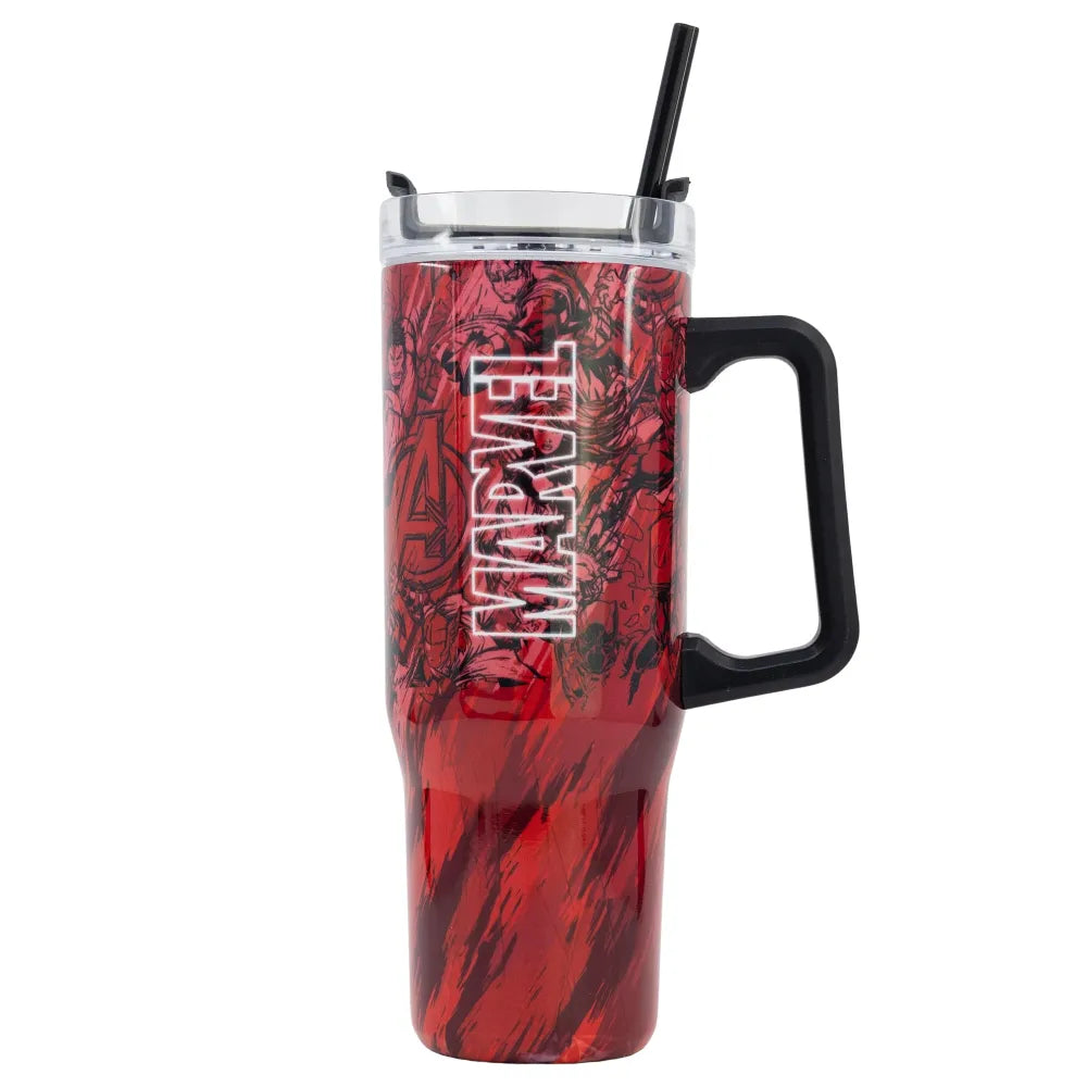 Marvel Avengers Edelstahl XL Iso Kaffeebecher Thermobecher To-Go 940 ml - WS-Trend.de