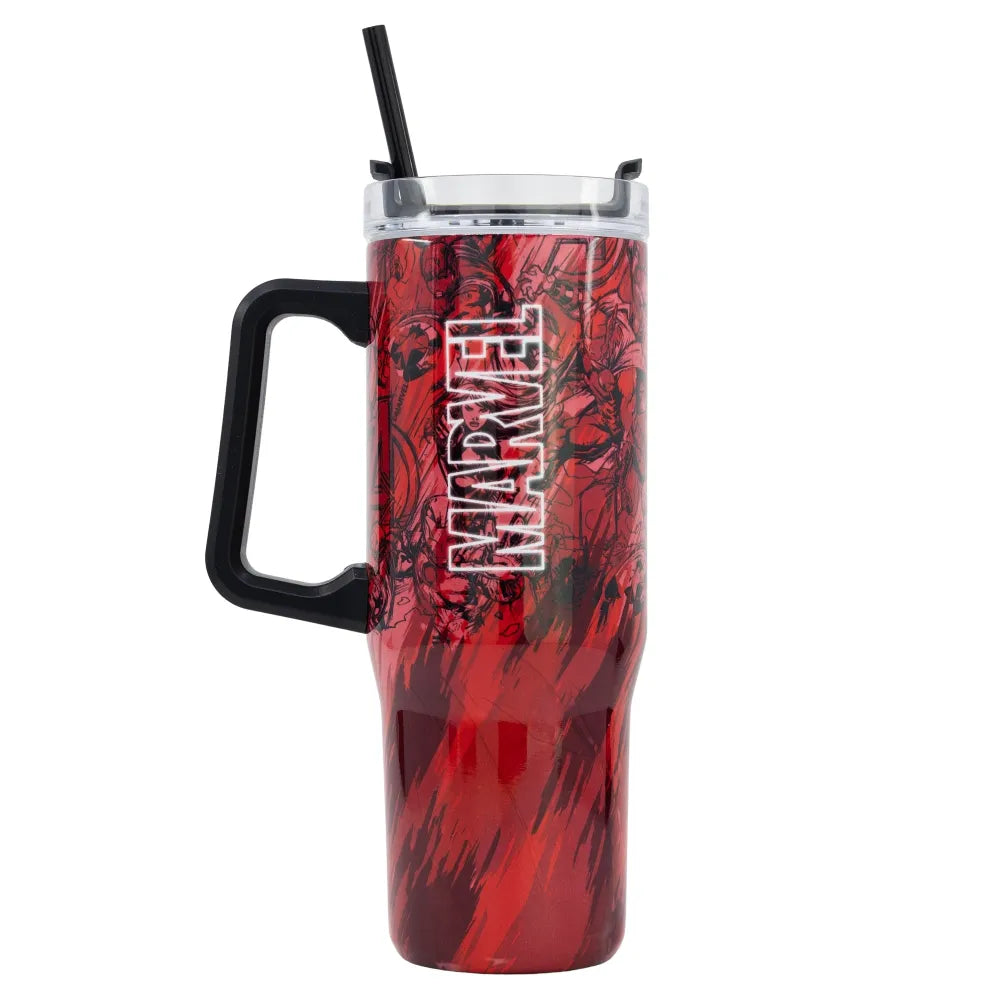 Marvel Avengers Edelstahl XL Iso Kaffeebecher Thermobecher To-Go 940 ml - WS-Trend.de