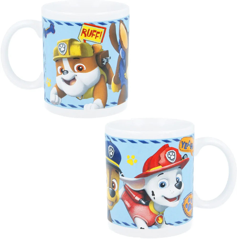 Paw Patrol Chase Rubble Teetasse Tasse Kaffeetasse Geschenkidee 325 ml - WS-Trend.de