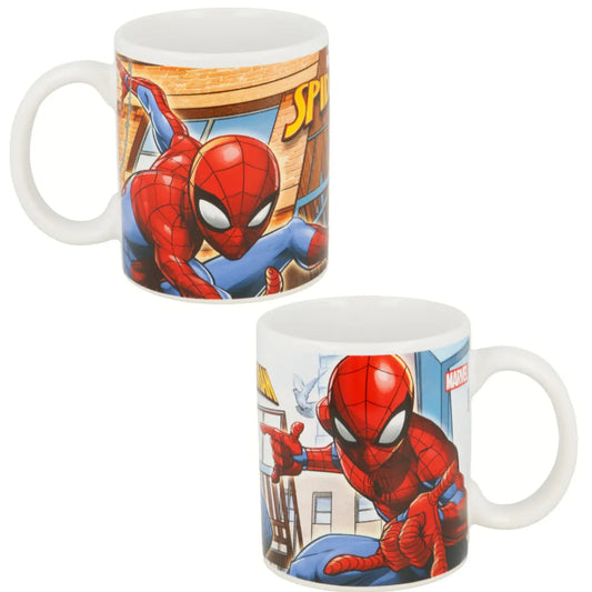 Marvel Spiderman Teetasse Tasse Kaffeetasse Geschenkidee 330 ml - WS-Trend.de