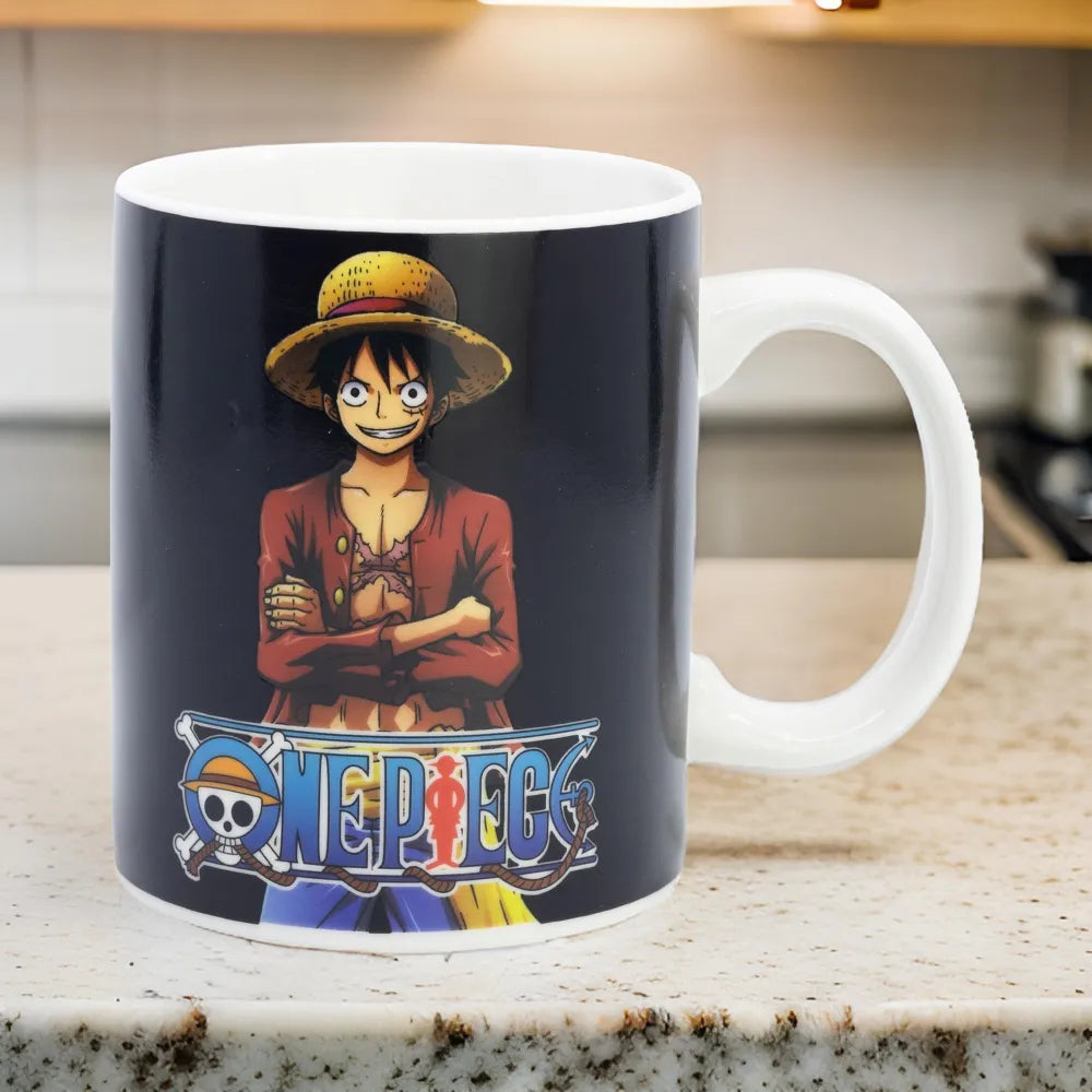 Anime One Piece Ruffy magische Teetasse Tasse Kaffeetasse Geschenkidee 325 ml - WS-Trend.de