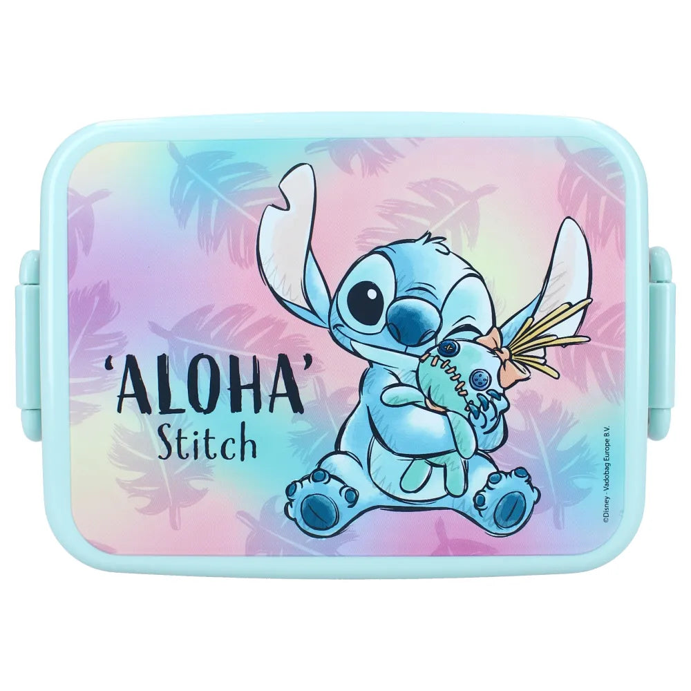 Disney Lilo und Stitch 2 tlg. Lunch Set Brotdose plus Trinkflasche 370 ml - WS-Trend.de