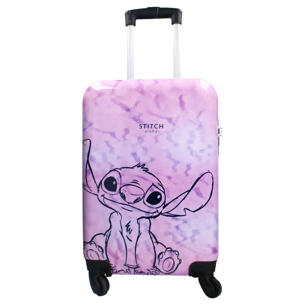 Disney Stitch 2 tlg. Set Trolley Koffer Reisekoffer plus Trinkflasche 850 ml - WS-Trend.de