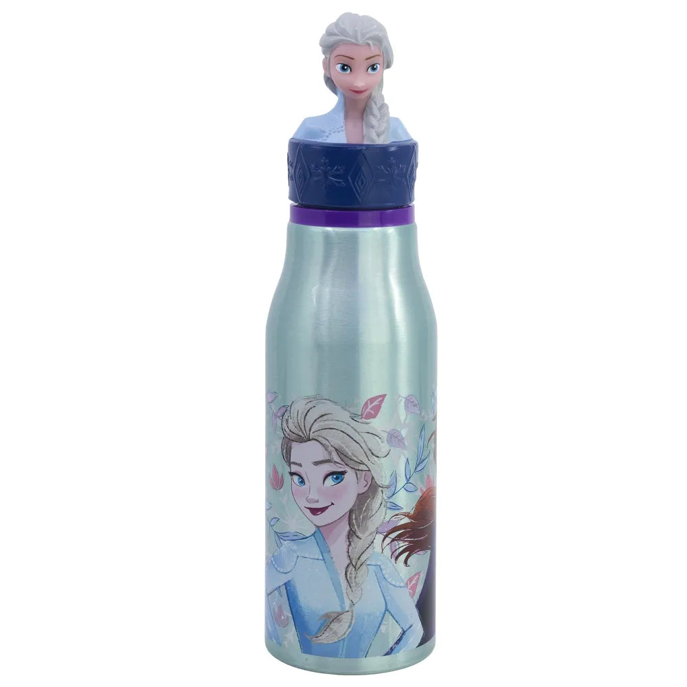 Disney Die Eiskönigin Elsa 3D Kopf Aluminium Trinkflasche Flasche 690 ml - WS-Trend.de