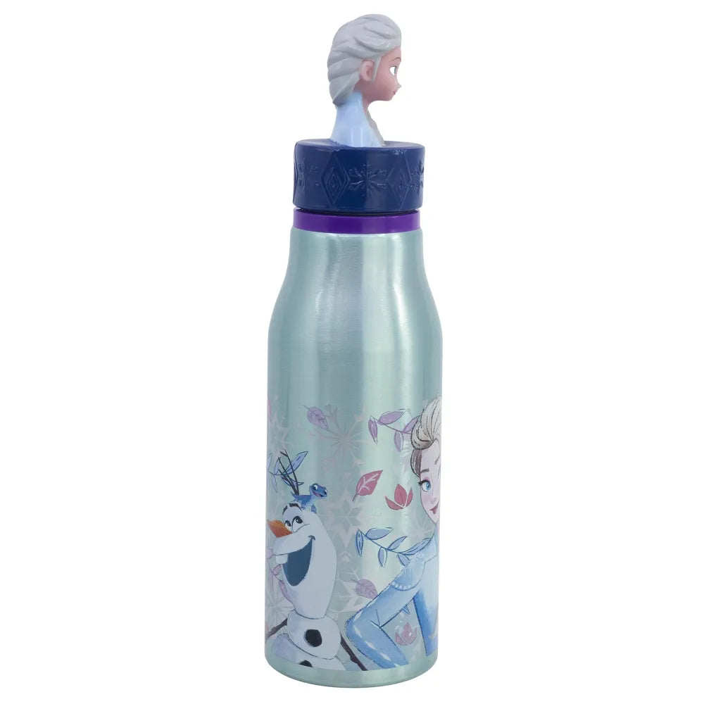 Disney Die Eiskönigin Elsa 3D Kopf Aluminium Trinkflasche Flasche 690 ml - WS-Trend.de