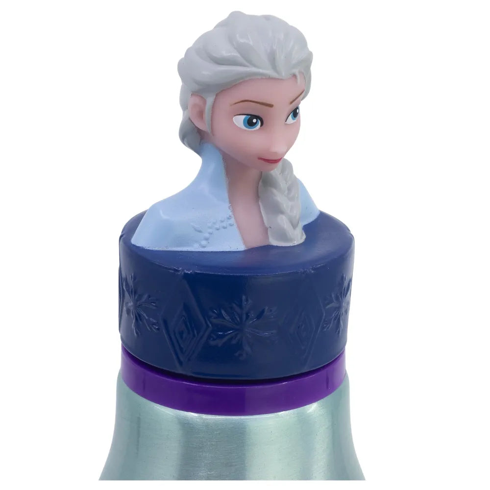 Disney Die Eiskönigin Elsa 3D Kopf Aluminium Trinkflasche Flasche 690 ml - WS-Trend.de