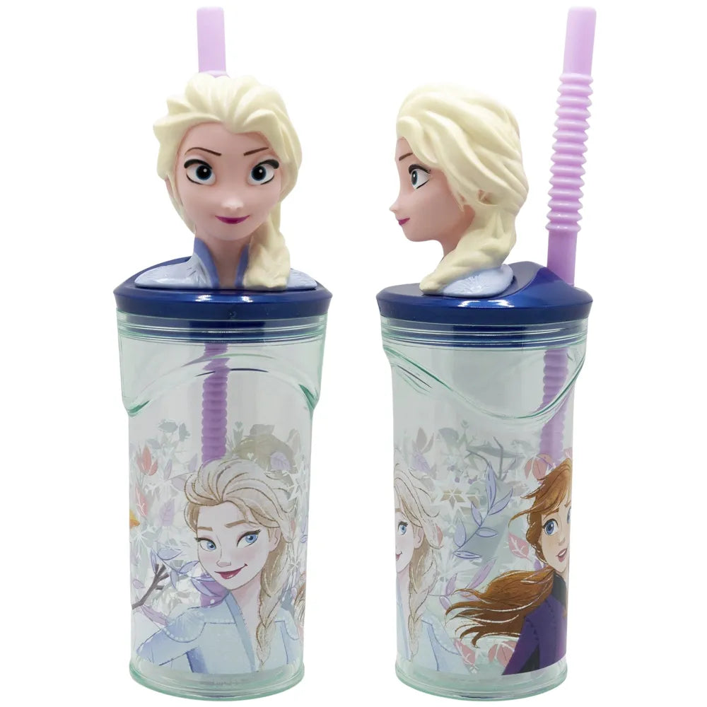 Disney Die Eiskönigin Elsa 3D Kopf Kinder Trinkbecher Becher 360 ml - WS-Trend.de