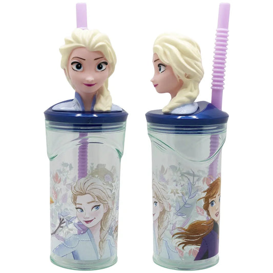 Disney Die Eiskönigin Elsa 3D Kopf Kinder Trinkbecher Becher 360 ml - WS-Trend.de