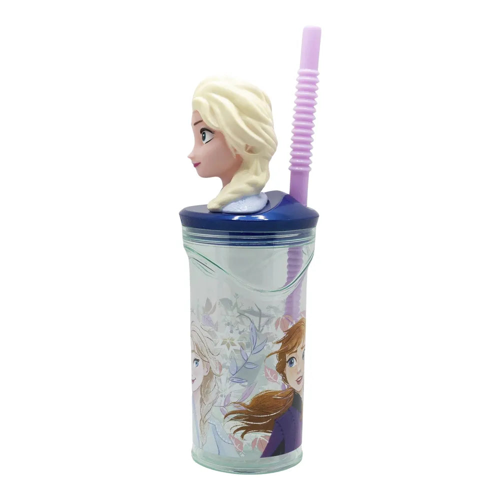 Disney Die Eiskönigin Elsa 3D Kopf Kinder Trinkbecher Becher 360 ml - WS-Trend.de