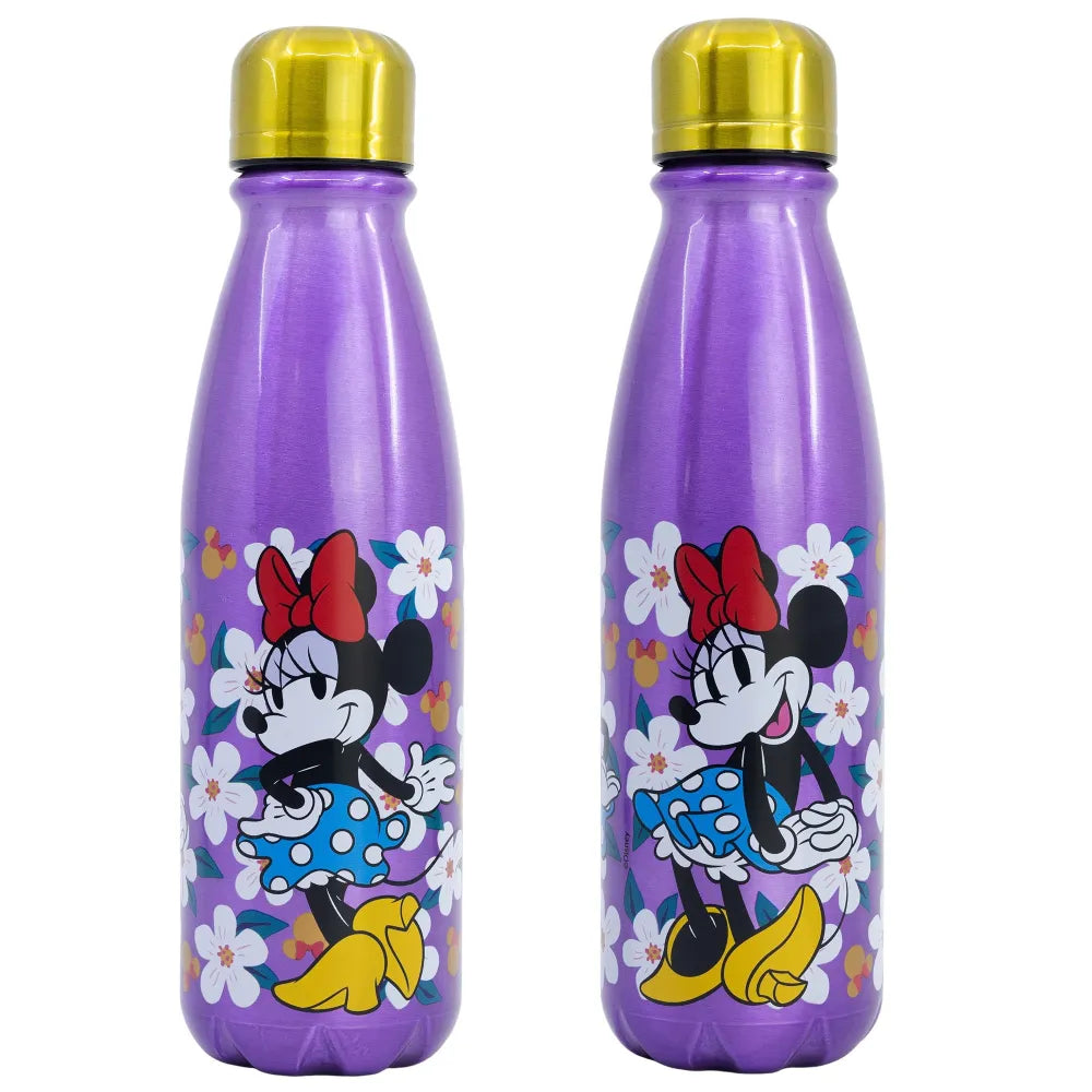 Disney Minnie Maus Kinder Alu Wasserflasche Trinkflasche Flasche 600 ml - WS-Trend.de