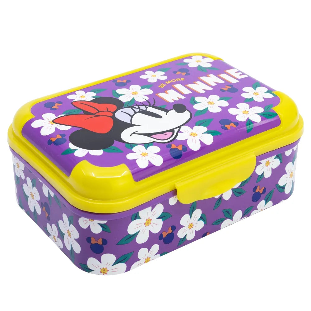 Disney Minnie Maus Mädchen 2 tlg. Set Brotdose Aluminium Trinkflasche 400 ml - WS-Trend.de