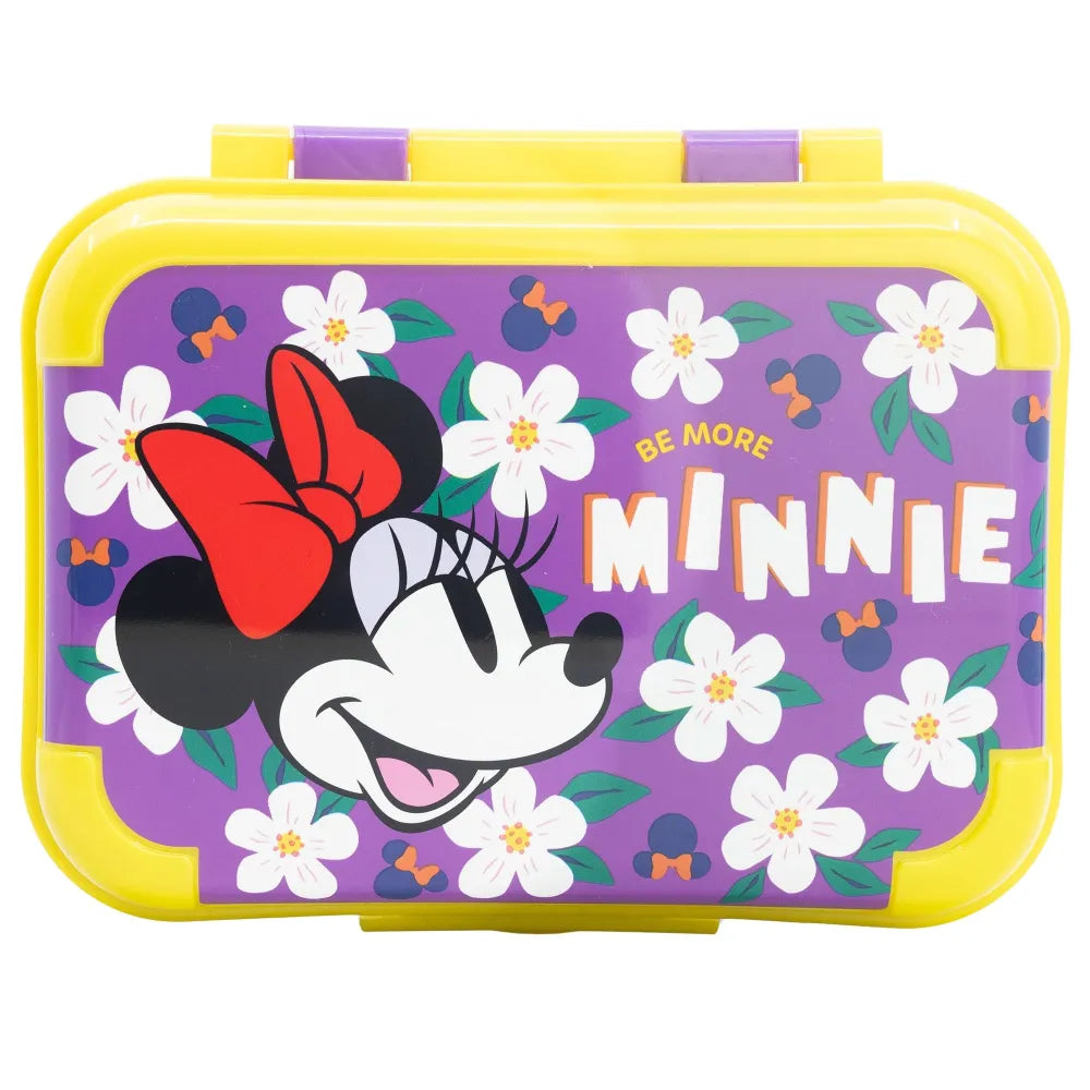 Disney Minnie Maus Mädchen 2 tlg. Set Brotdose Aluminium Trinkflasche 400 ml - WS-Trend.de