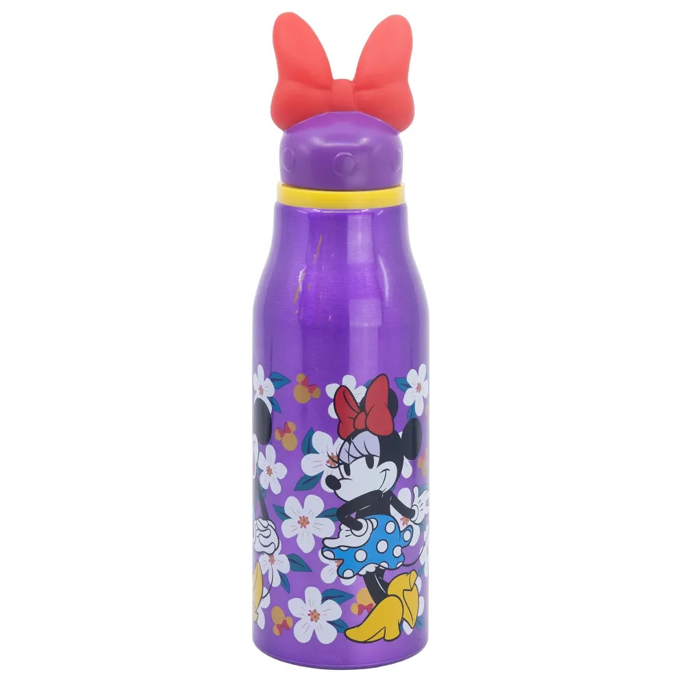 Disney Minnie Maus 3D Kinder Aluminium Wasserflasche Trinkflasche Flasche 690 ml - WS-Trend.de