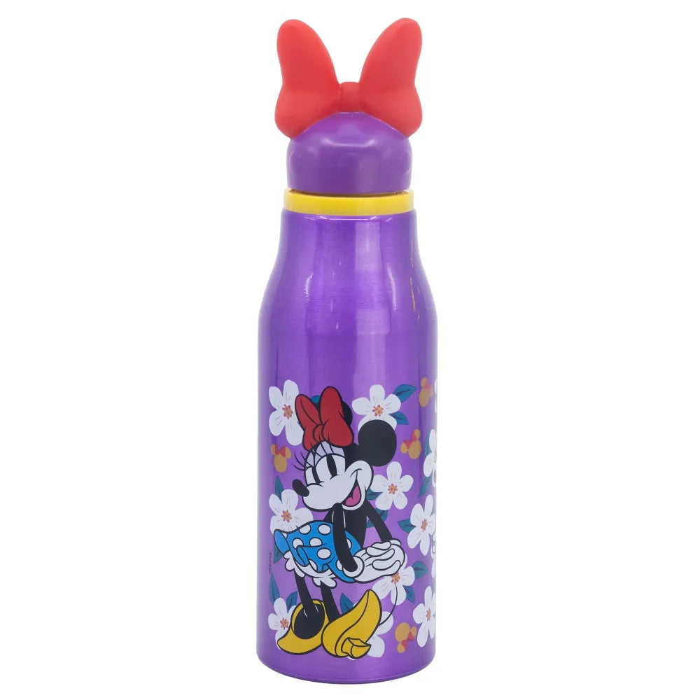 Disney Minnie Maus 3D Kinder Aluminium Wasserflasche Trinkflasche Flasche 690 ml - WS-Trend.de