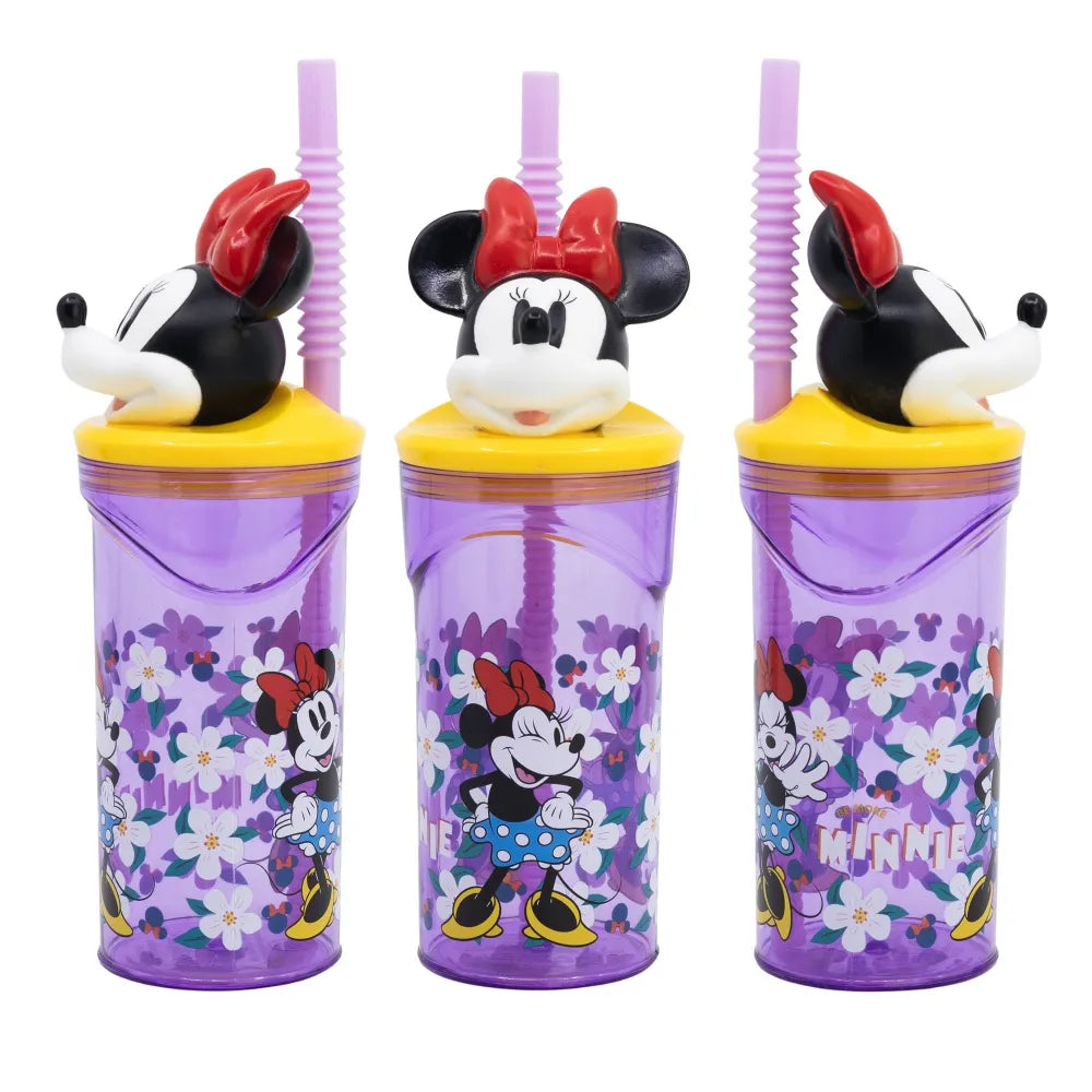 Disney Minnie Maus 3D Kopf Kinder Wasserflasche Trinkflasche Flasche 360 ml - WS-Trend.de