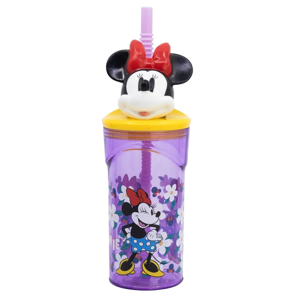 Disney Minnie Maus 3D Kopf Kinder Wasserflasche Trinkflasche Flasche 360 ml - WS-Trend.de