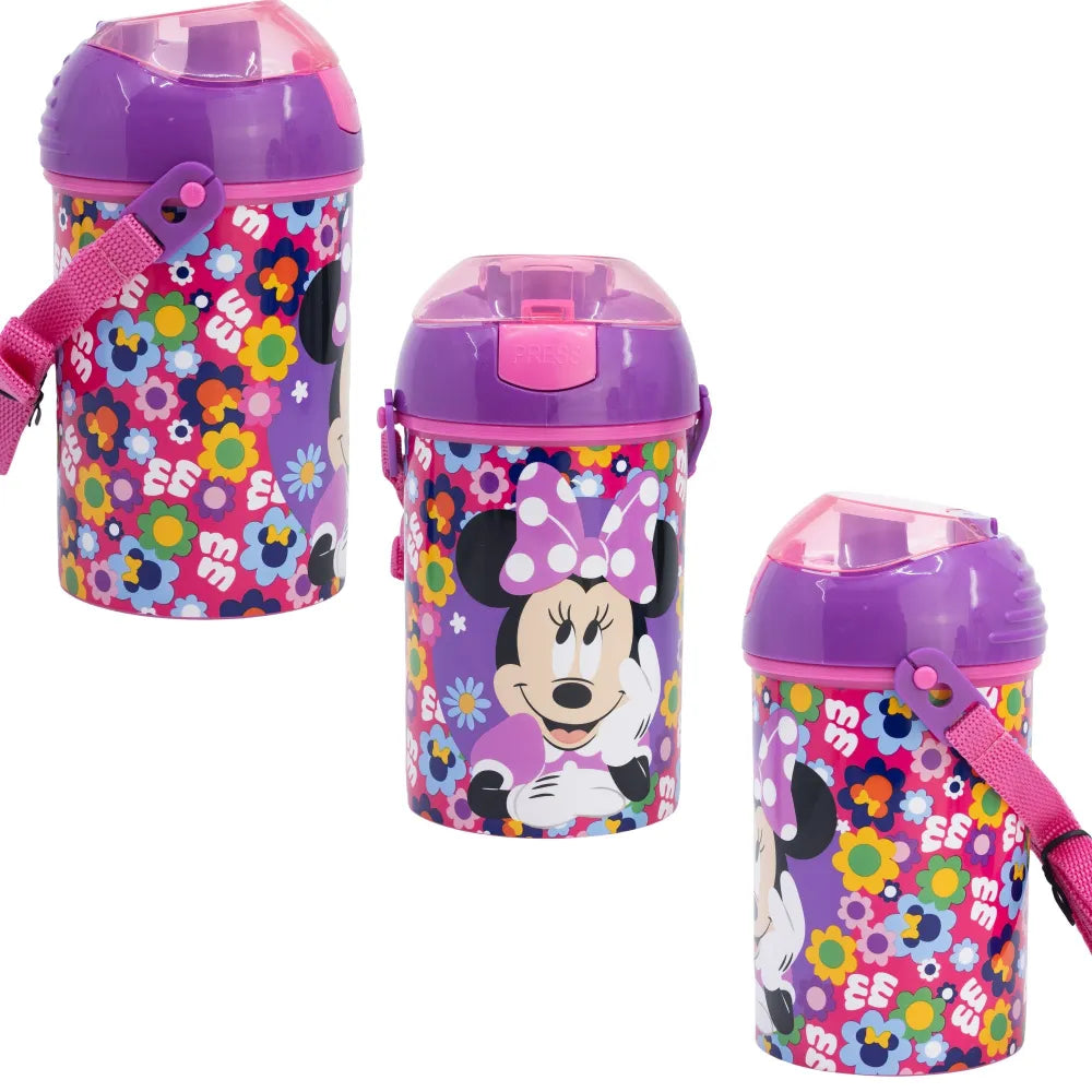 Disney Minnie Maus Kinder Wasserflasche Trinkflasche Flasche 450 ml - WS-Trend.de