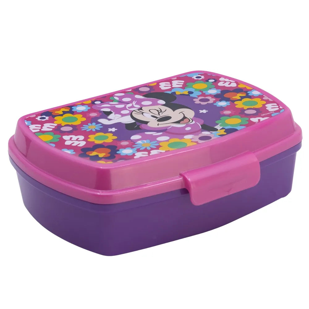 Disney Minnie Maus Mädchen 2 tlg. Set Brotdose Aluminium Trinkflasche 400 ml - WS-Trend.de