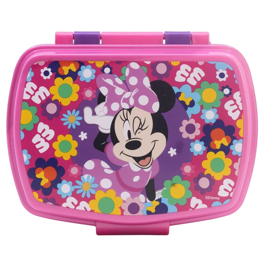 Disney Minnie Maus Mädchen 2 tlg. Set Brotdose Aluminium Trinkflasche 400 ml - WS-Trend.de