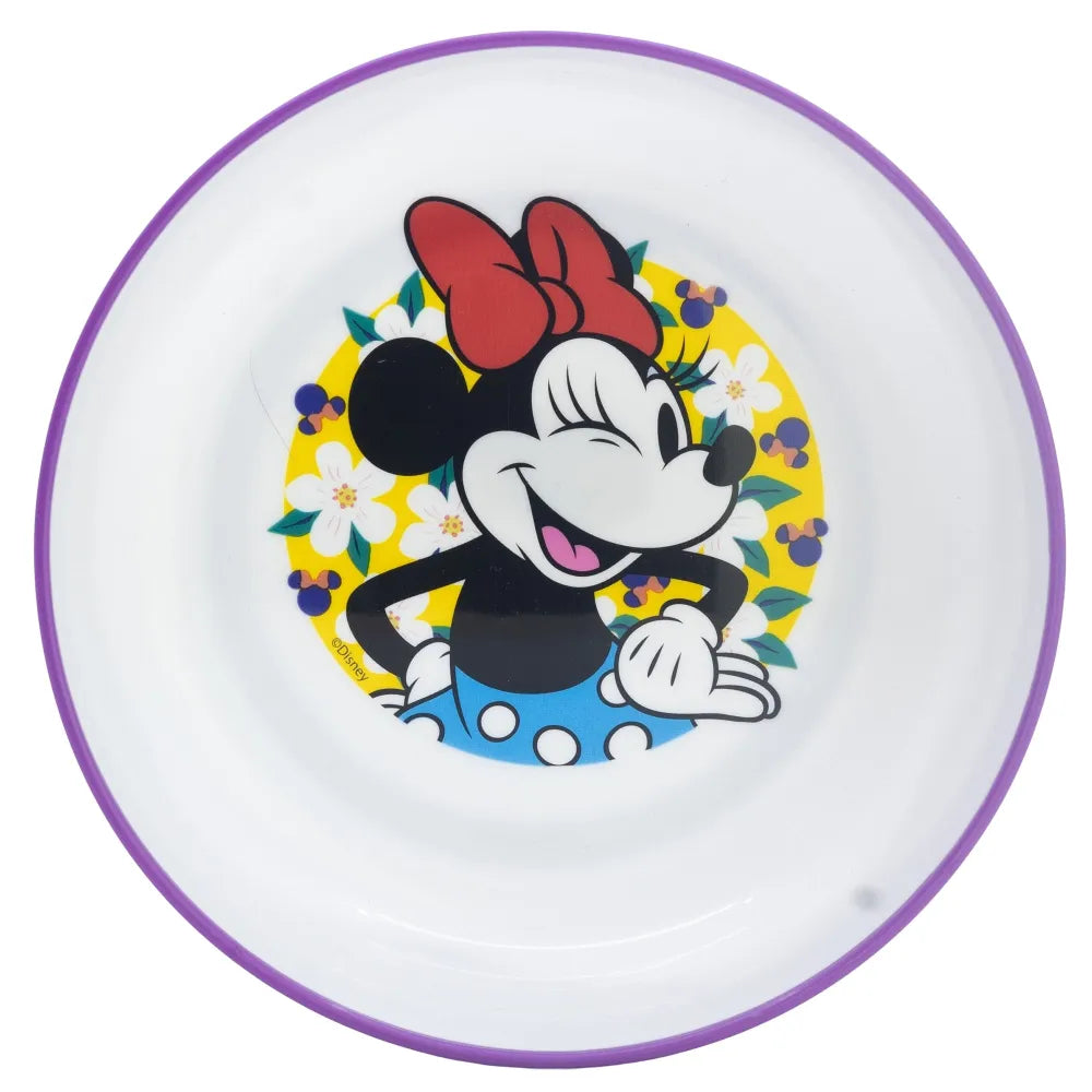 Disney Minnie Maus Kinder Anti-Rutsch Geschirr-Set 3 teilig Becher Teller Schüssel - WS-Trend.de