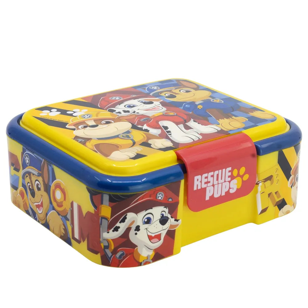 Paw Patrol Chase Rubble 2 tlg Kinder Set XL Brotdose Trinkflasche 370 ml - WS-Trend.de