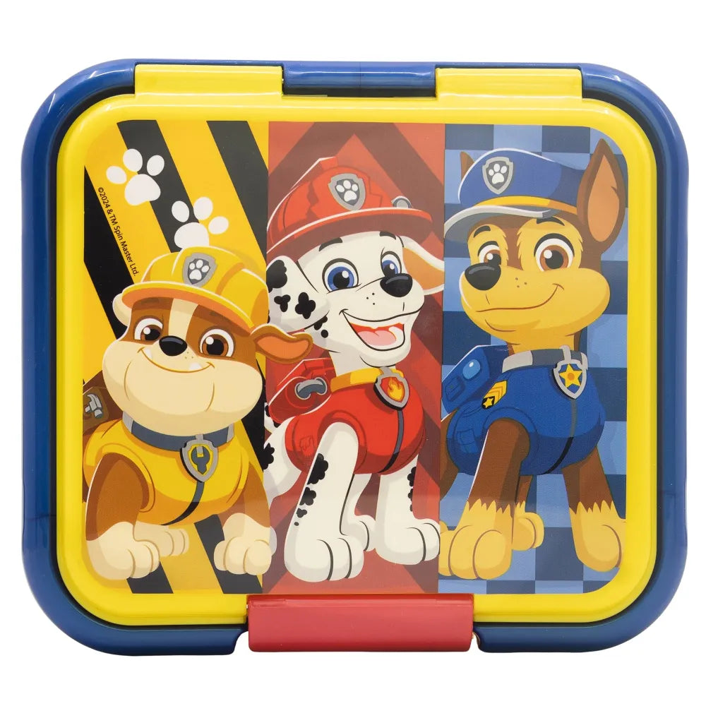 Paw Patrol Chase Rubble 2 tlg Kinder Set XL Brotdose Trinkflasche 370 ml - WS-Trend.de