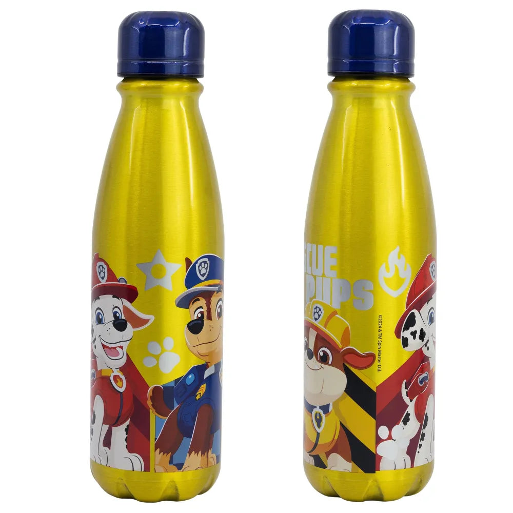 Paw Patrol Chase Rubble Marshall Alu Wasserflasche Trinkflasche Flasche 600 ml - WS-Trend.de