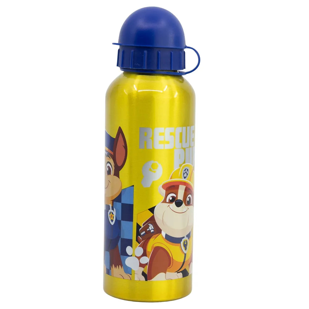 Paw Patrol Chase Rubble 2 tlg Kinder Set Brotdose Alu Trinkflasche 530 ml - WS-Trend.de