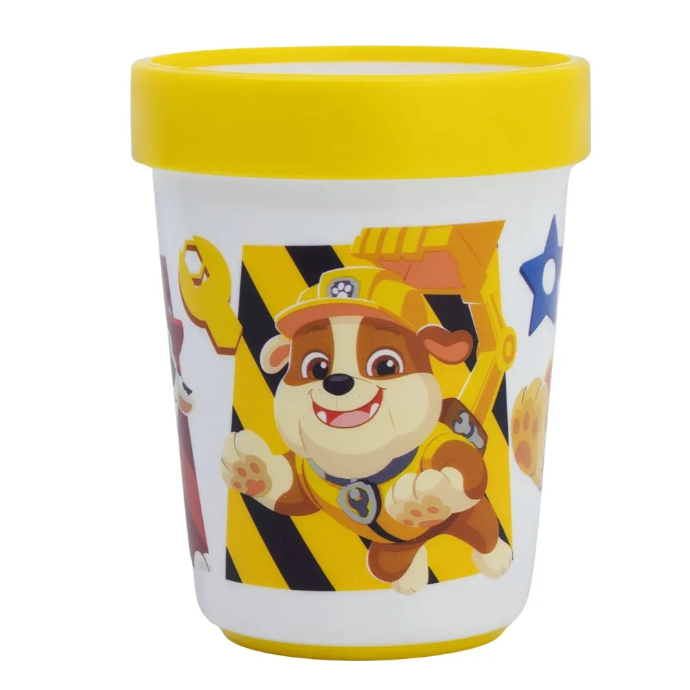 Paw Patrol Chase Rubble Kinder Geschirr-Set 3 teilig Becher Teller Schüssel - WS-Trend.de