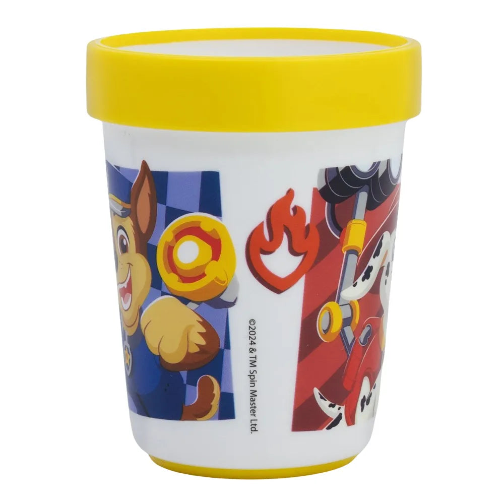 Paw Patrol Chase Rubble Kinder Geschirr-Set 3 teilig Becher Teller Schüssel - WS-Trend.de