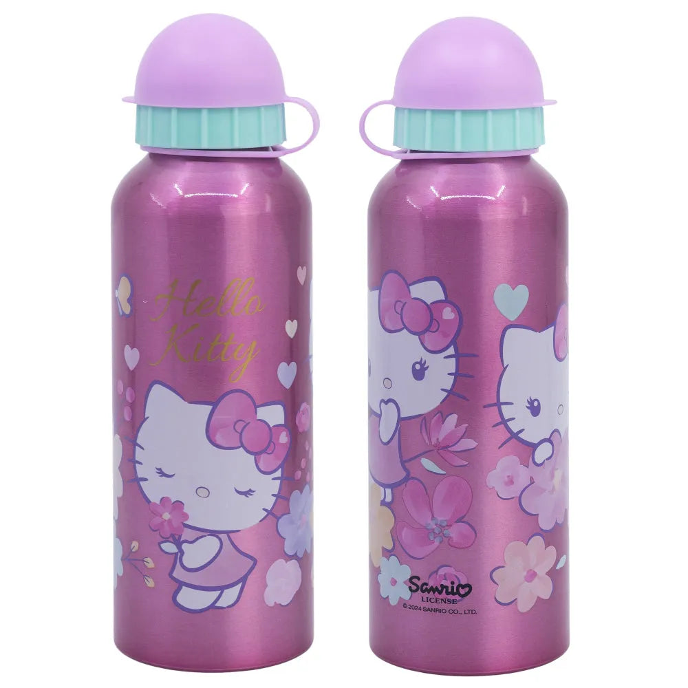 Hello Kitty Kinder Aluminium Wasserflasche Trinkflasche Flasche 530 ml - WS-Trend.de