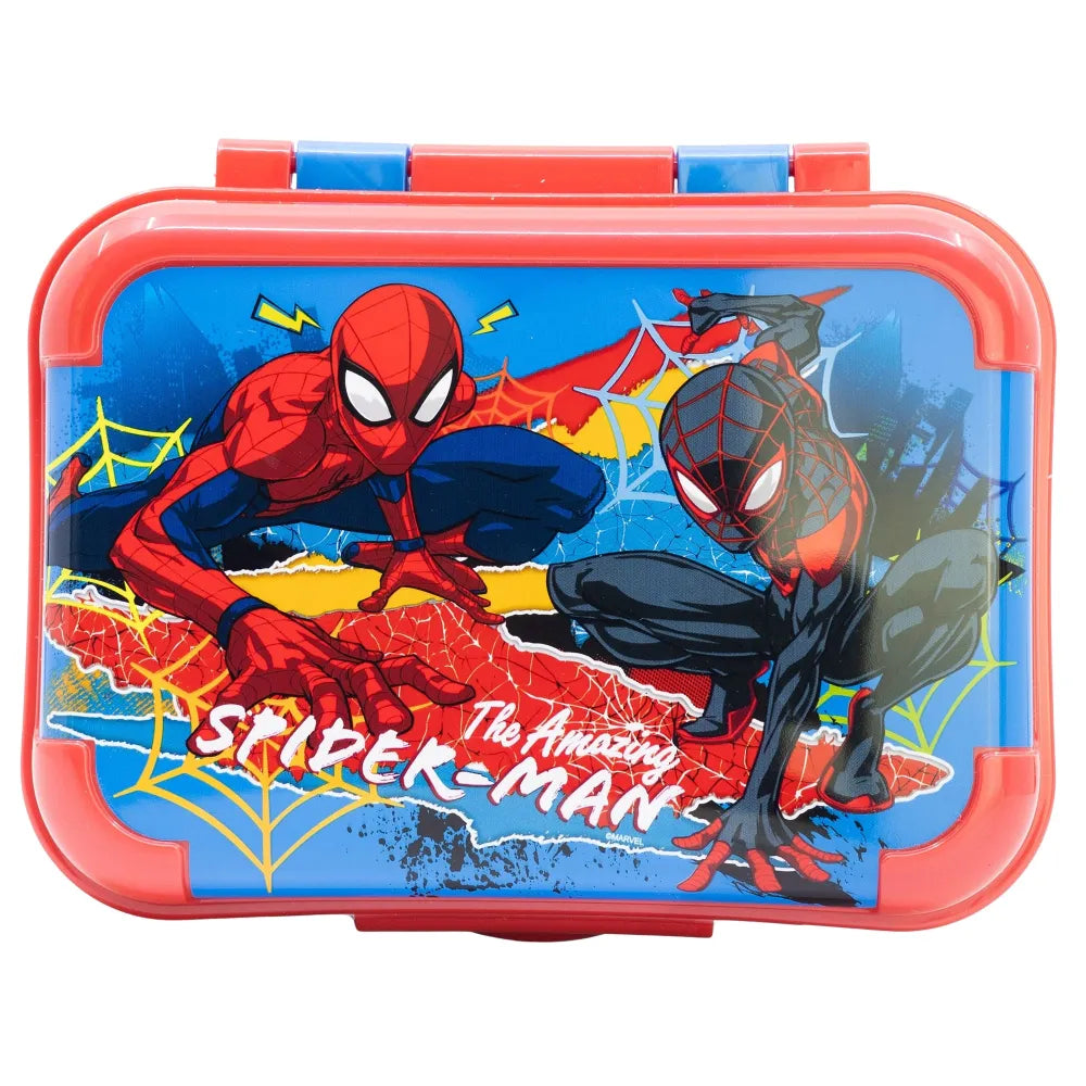 Marvel Spiderman 2 teiliges Kinder Set Brotdose Trinkflasche 475 ml - WS-Trend.de