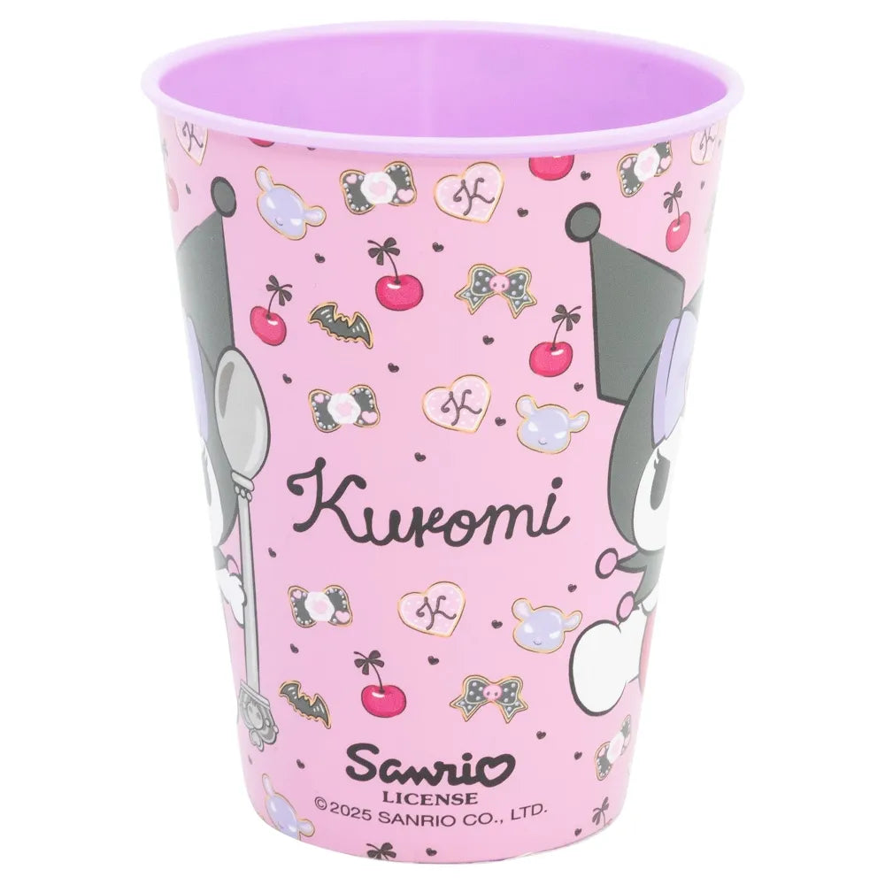 Kuromi Sanrio 2 tlg. Lunch Set Brotdose mit 3 Kammern Trinkbecher 260 ml - WS-Trend.de