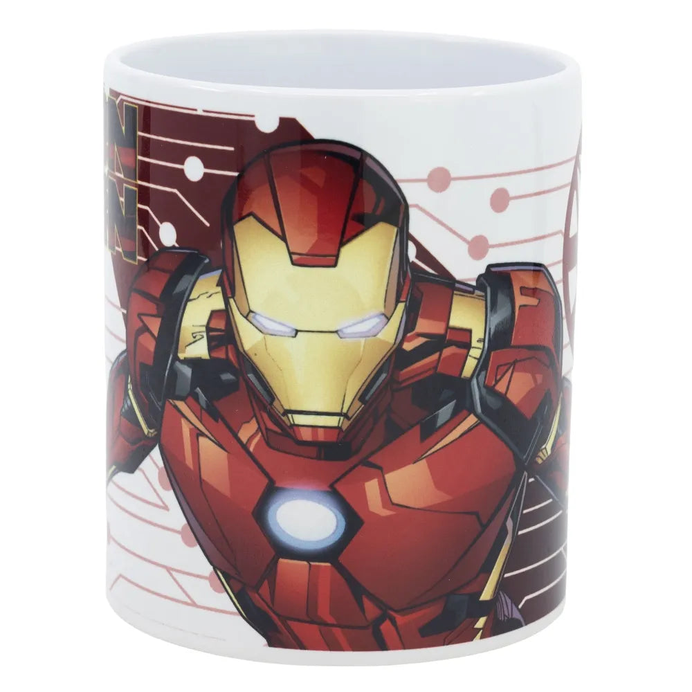 Marvel Avengers Iron Man Kaffeetasse Teetasse Tasse Geschenkidee 330 ml - WS-Trend.de