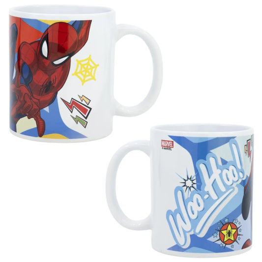 Marvel Spiderman Teetasse Tasse Kaffeetasse Geschenkidee 330 ml - WS-Trend.de