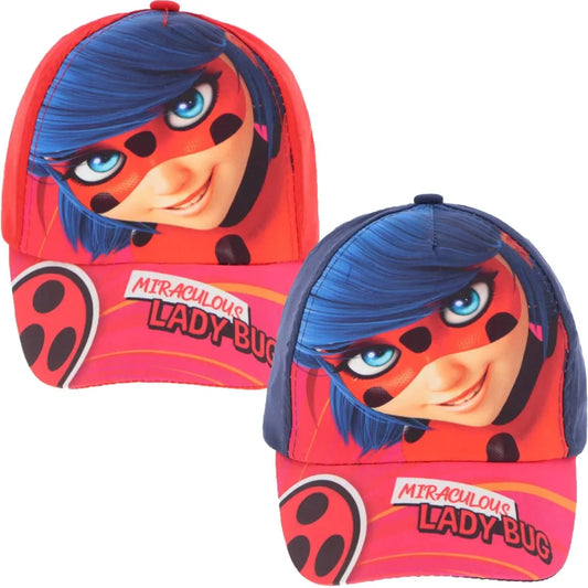 Miraculous Ladybug Kinder Baseball Kappe Basecap - WS-Trend.de - Unisex 52 54 50 cm