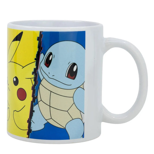 Pokemon Pikachu Shiggy Bisasam Glumanda Kaffeetasse Teetasse Tasse Geschenkidee - WS-Trend.de