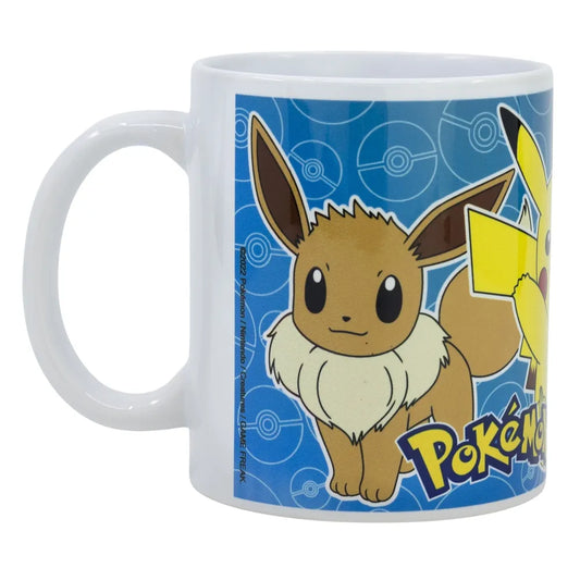 Pokemon Pikachu Shiggy Bisasam Evoli Kaffeetasse Teetasse Tasse Geschenkidee - WS-Trend.de