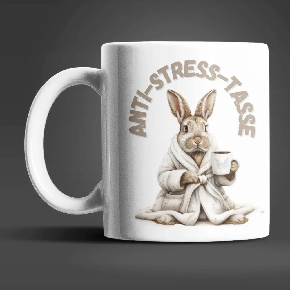 Hase Anti Stress Keramik Kaffeetasse Teetasse Tasse Geschenke - WS-Trend.de