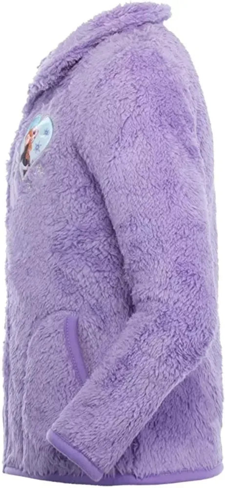 Disney Die Eiskönigin Elsa Anna Kinder Fleece Jacke Langfloor - WS-Trend.de Mädchen 98-116