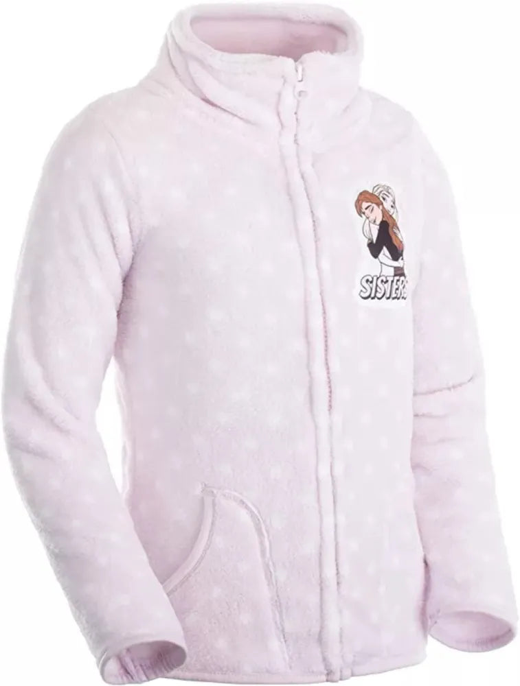 Disney Die Eiskönigin Elsa Anna Kinder Fleece Jacke Langfloor - WS-Trend.de Mädchen 98-116