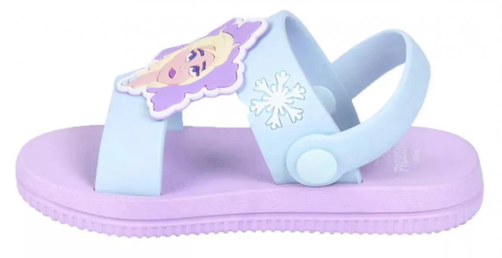 Disney Die Eiskönigin Elsa Kinder Mädchen Sandalen - WS-Trend.de Klettsandale Badeschuhe