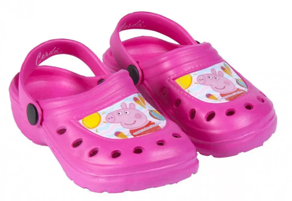 Peppa Pig Wutz Clogs Kinder Sandalen Badeschuhe Latschen - WS-Trend.de Gr. 22 bis 29