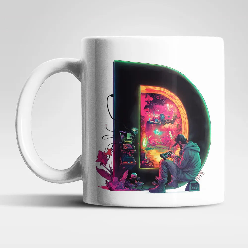 Name A bis Z Gamer Spieler Zocker Kaffeetasse Teetasse Tasse Geschenkidee - WS-Trend.de